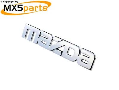 MX5 Rear Boot Lid Mazda Badge Emblem Logo Genuine Mazda MX-5 Mk1 NA 1989>1998 • £13.32
